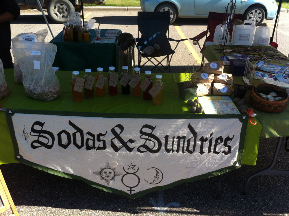 Farmer's market booth - Soda and Sundries is inherently generalized :P