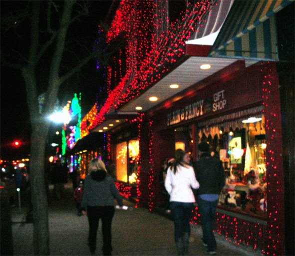 Holiday Shopping Spree--the lights are pretty, but not all that glitters is gold