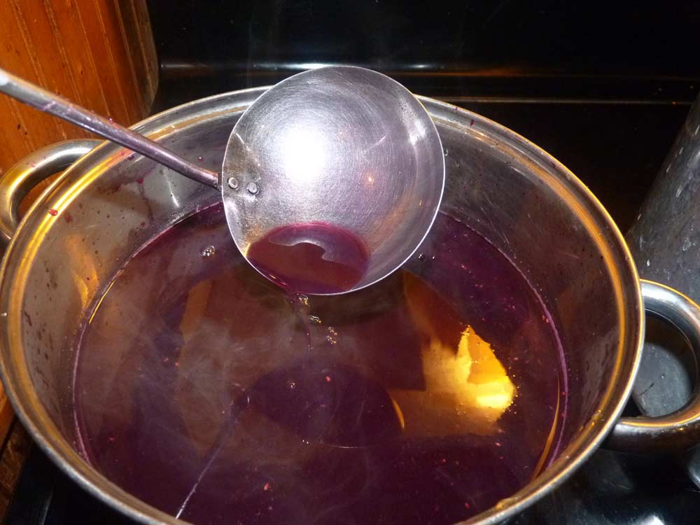 Strained syrup