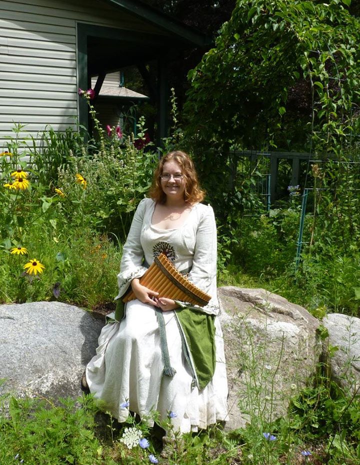 Me in front of one of the butterfly gardens!