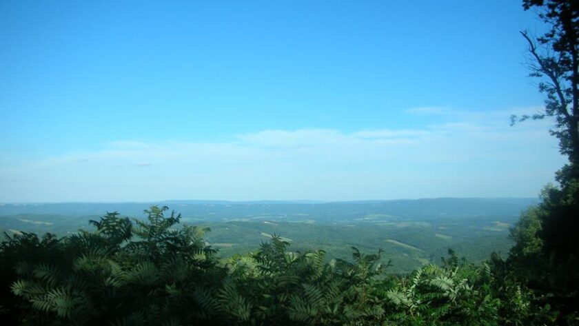 The Laurel Highlands - Overlooking the mountains