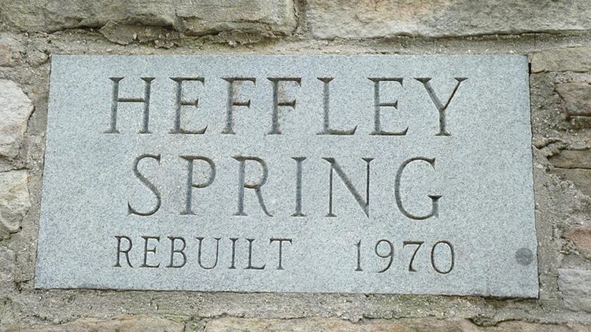 Heffley Spring Sign