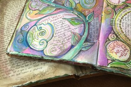 Art journals for processing and healing