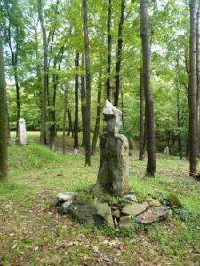 Outdoor shrine to spirits