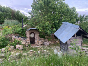 The Gnome dome--where I got to stay! I loved inhabiting this space for a week :)