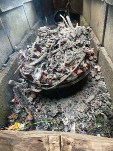 Extra coals to bake with your dutch oven