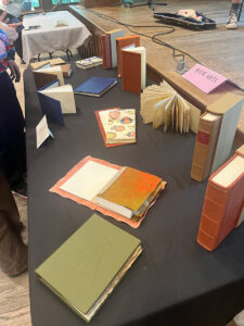 All of the creations from the Book Arts class this week!