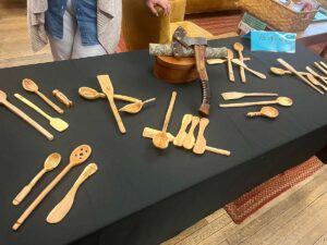 Spoon carving showcase