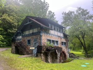 Mill House at the Folk School--where I got to stay!