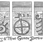 Three Garden Designs featured in "Sacred Actions: Living the Wheel of the Year through Earth-Centered Spiritual Practices" (REDFeather, 2021)