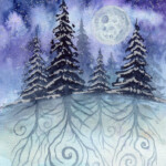 Deep roots are not harmed by the frost.