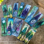 Handpainted bookmarks!